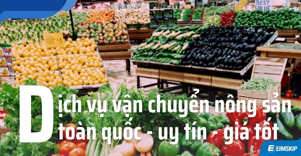 vận chuyển nông sản