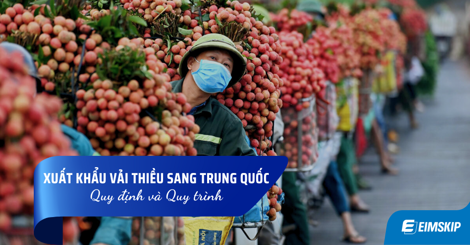 Xuất khẩu vải thiều sang Trung Quốc