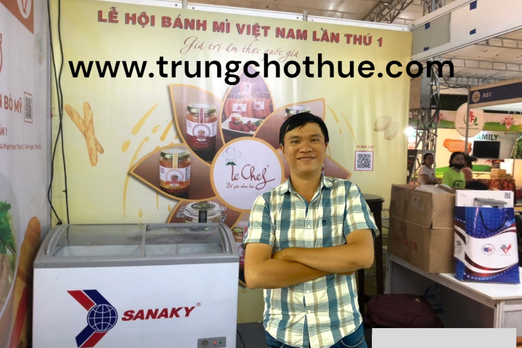 Cho thuê tủ đông Sanaky