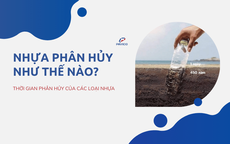 Thời gian phân hủy của các loại nhựa