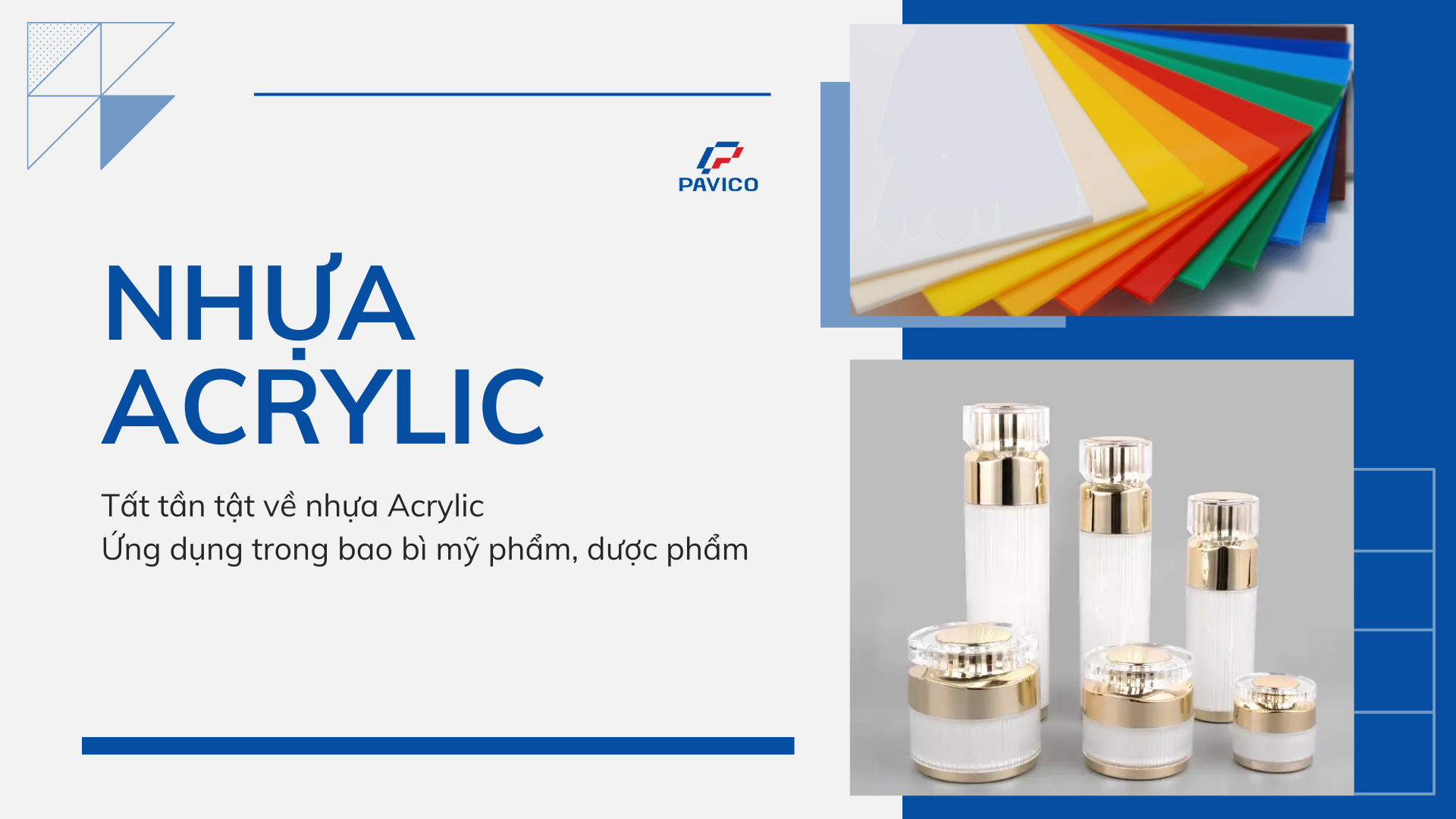 Tổng quan về nhựa Acrylic