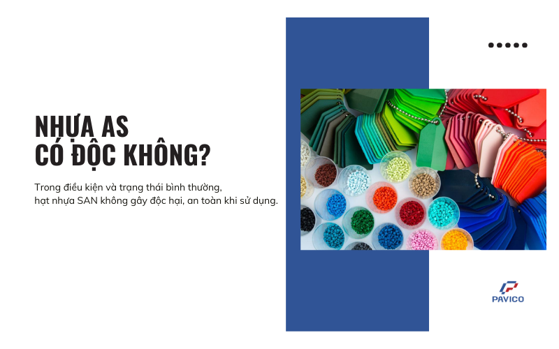 Nhựa AS có độc không