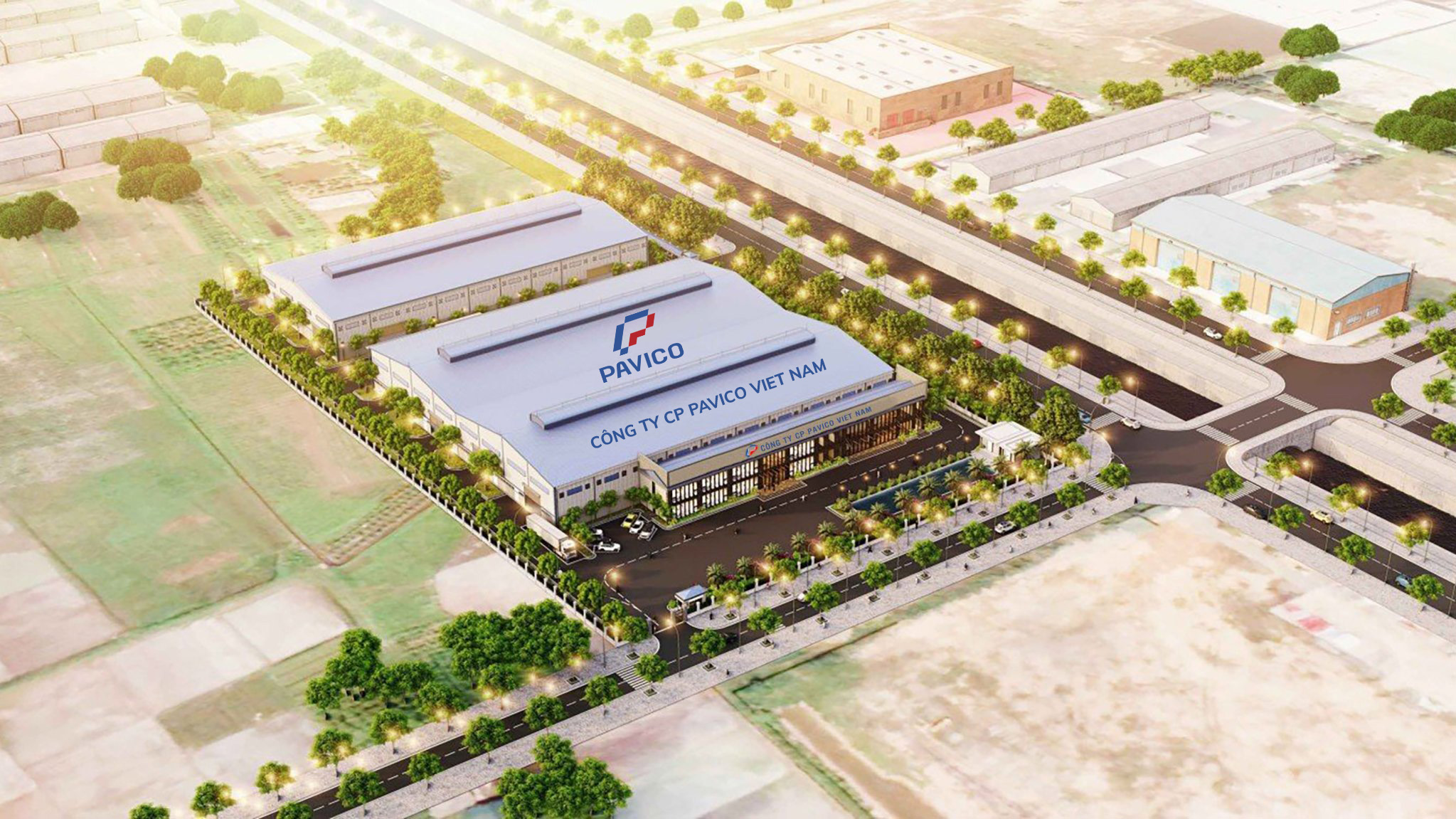 Toàn cảnh công ty Pavico Việt Nam