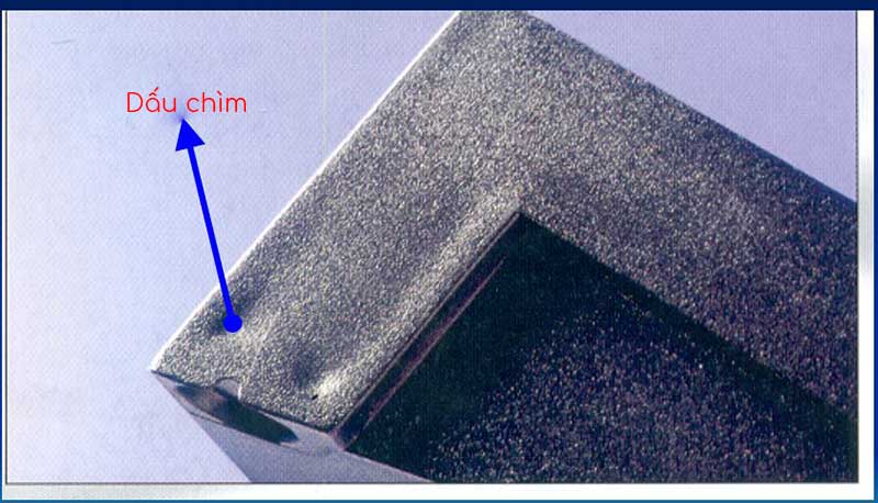 Dấu chìm trong sản phẩm nhựa