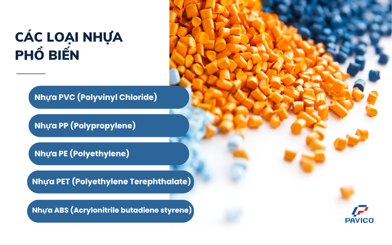 Các loại nhựa phổ biến