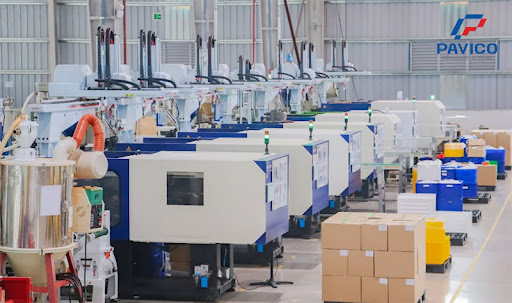 Hệ thống nhà xưởng và máy móc hiện đại tại đơn vị