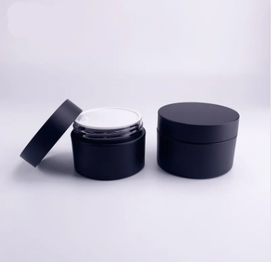 Hũ kem dưỡng PET đen mờ nhiều kích cỡ