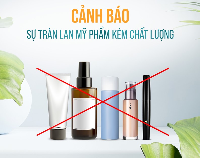 Mỹ phẩm nhái kém chất lượng