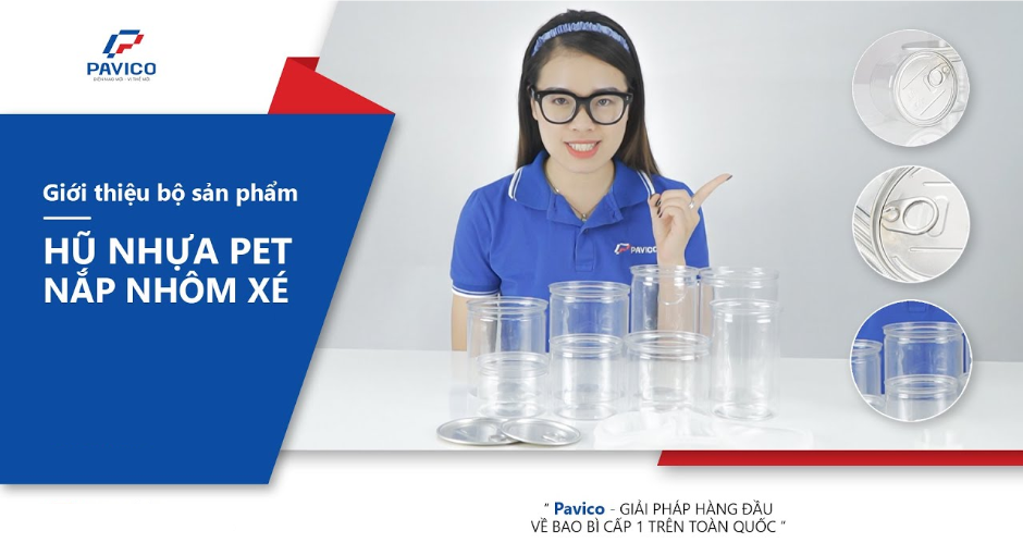Đặc điểm hũ PET nắp nhôm xé