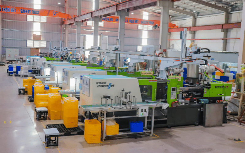 Xưởng sản xuất đồ nhựa gia dụng