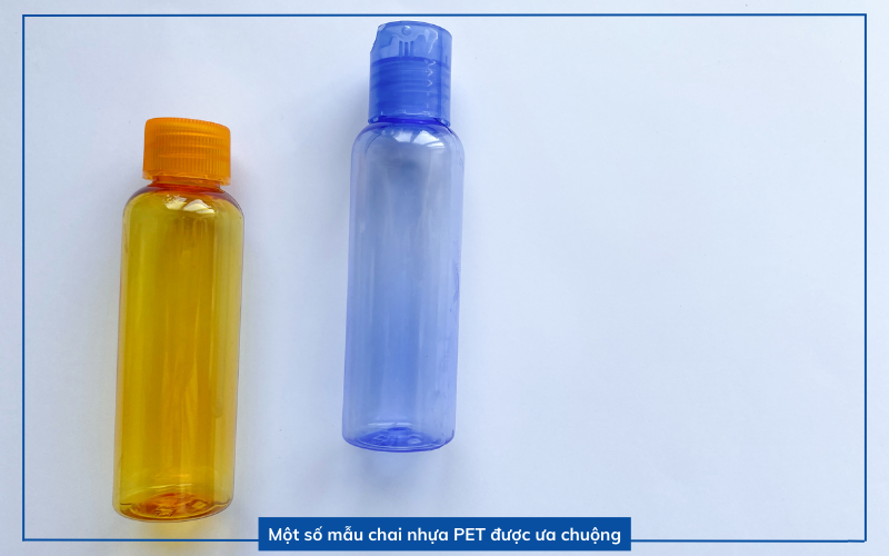 Một số mẫu chai nhựa PET được ưa chuộng