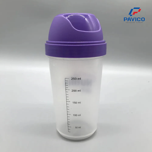 Chất liệu nhựa chịu nhiệt PP được dùng làm bình lắc sữa