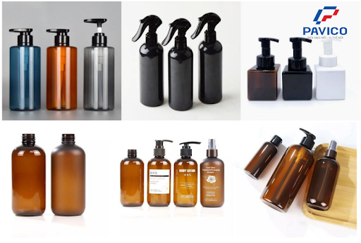 Một số mẫu thiết kế chai nhựa PET tại xưởng PAVICO