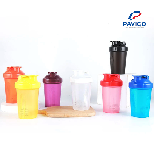 Một số mẫu bình nước nhựa (bình lắc) phổ biến trong thể thao