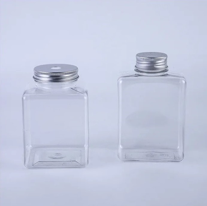 Chai nhựa đựng trà sữa, nước ép trái cây