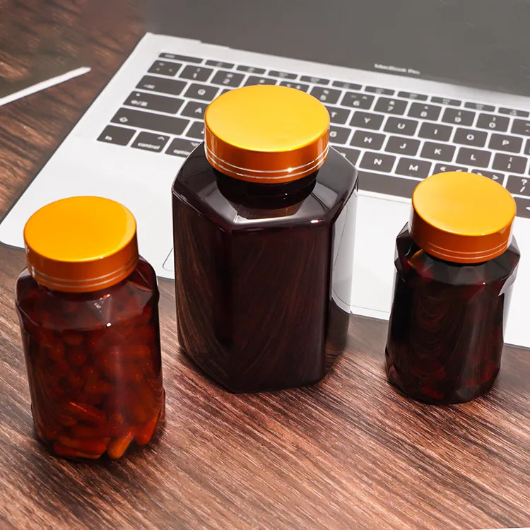 lọ nhựa đựng thốc hình lục giác