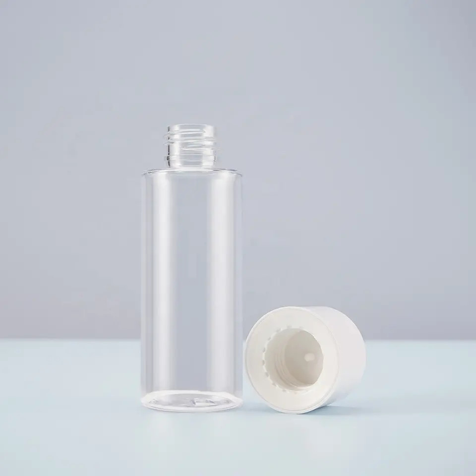 Chai nhựa dáng trụ vai phẳng