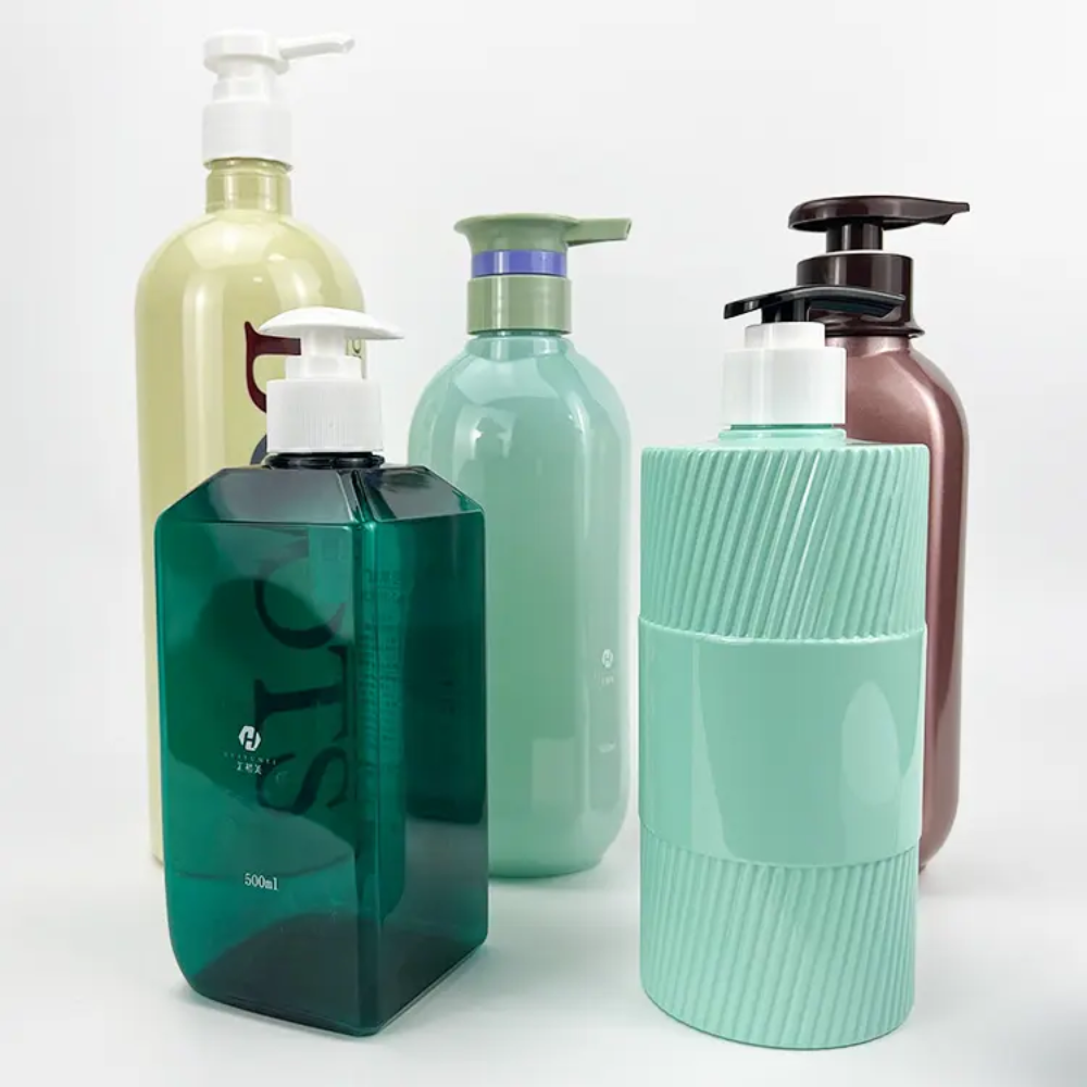 Chai nhựa PET kèm đầu nhấn