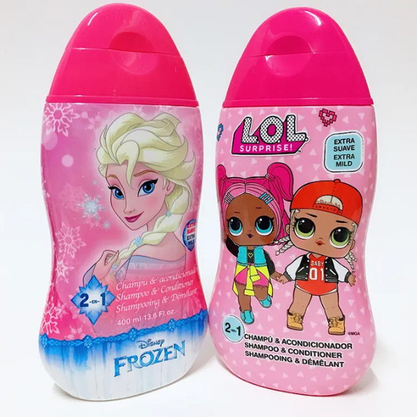 Chai dầu gội, sữa tắm trẻ em