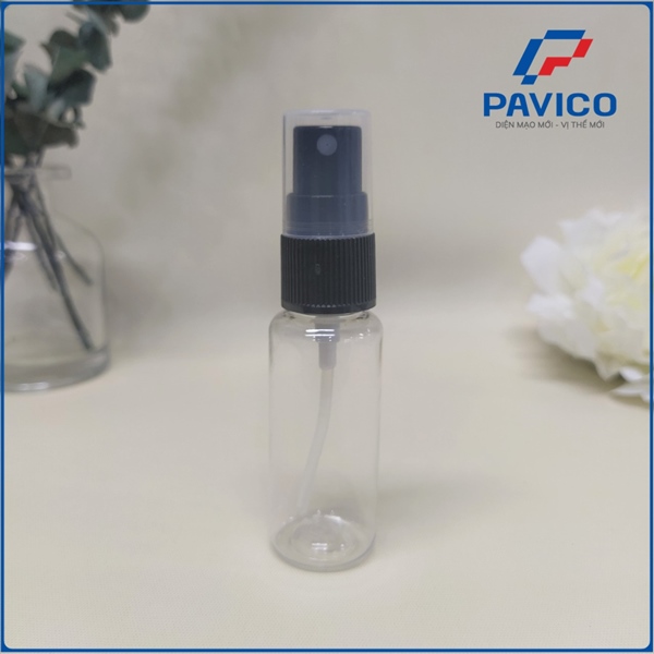 Chai PET 25ml xịt mũi họng