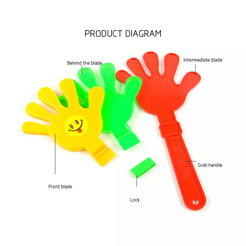 Đồ chơi bàn tay nhựa cổ vũ