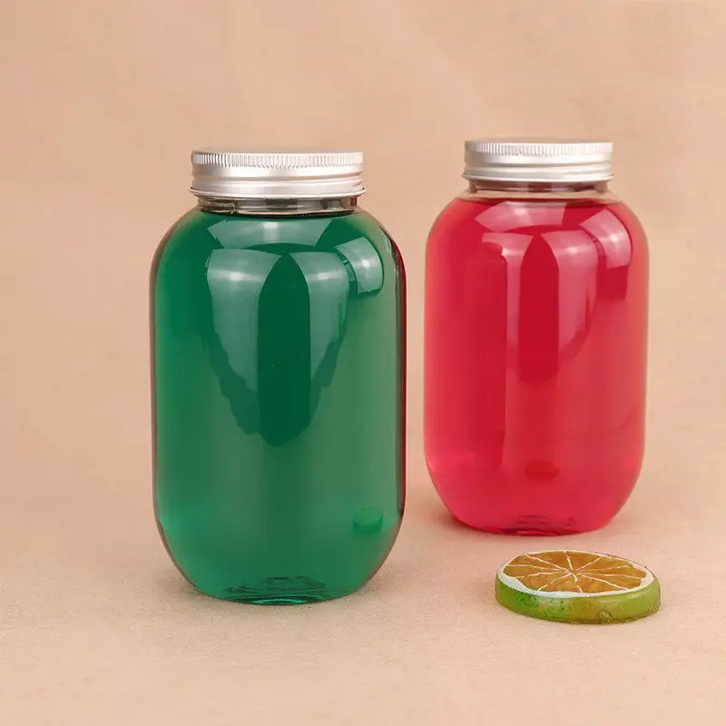 Bình nước trong dáng trụ nhựa PET