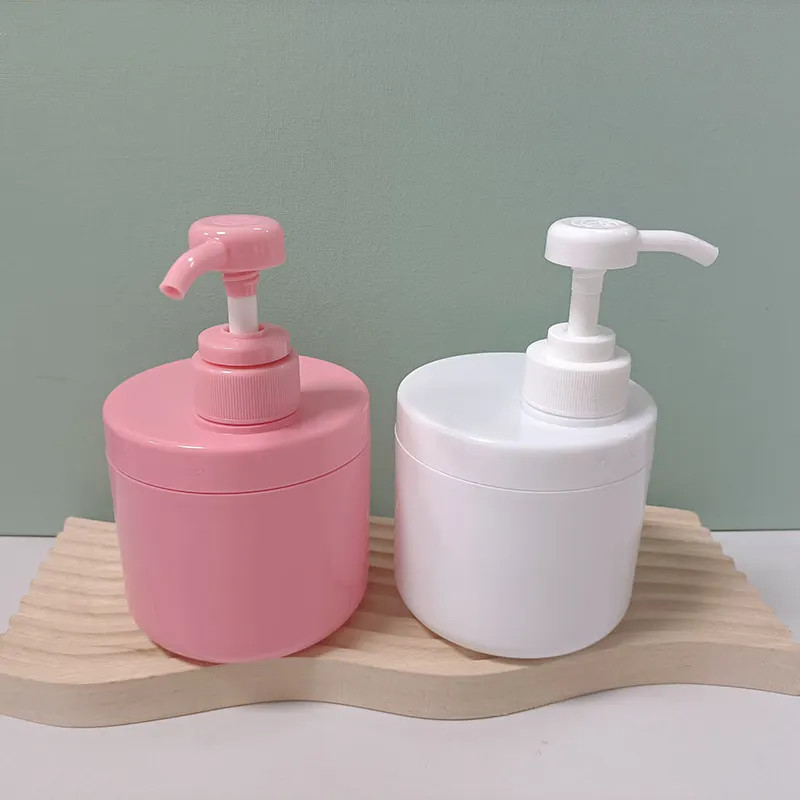 Chai sữa tắm cổ lệch nhựa PET