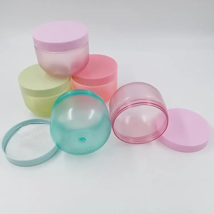 Hũ nhựa mỹ phẩm PET trong nhiều màu