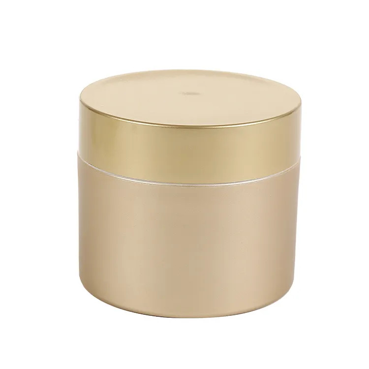 Hũ mỹ phẩm xi mạ vàng nhám