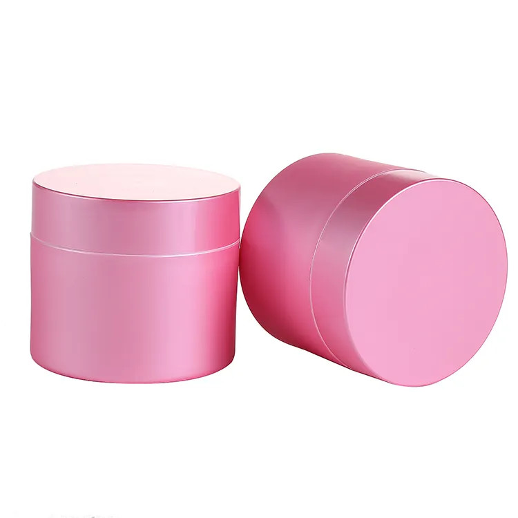 Hũ mỹ phẩm xi mạ hồng nhũ