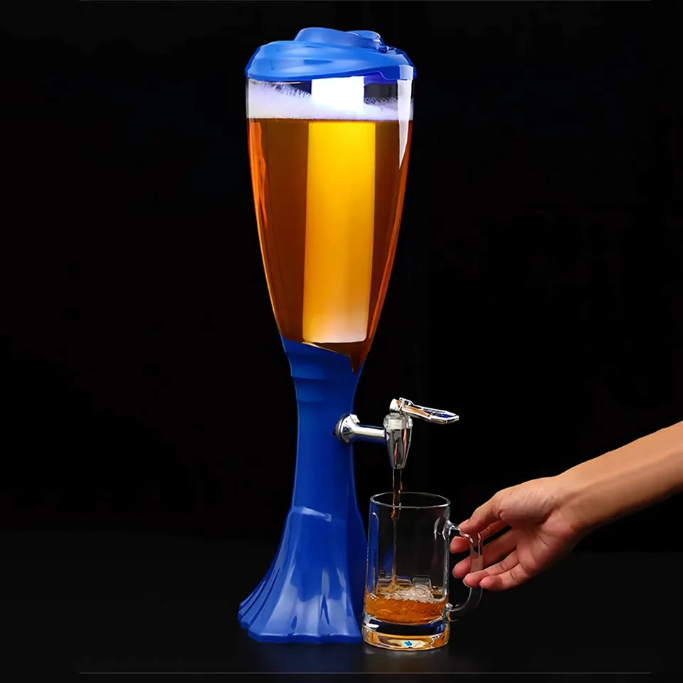 Tháp bia độc đáo nhựa PET