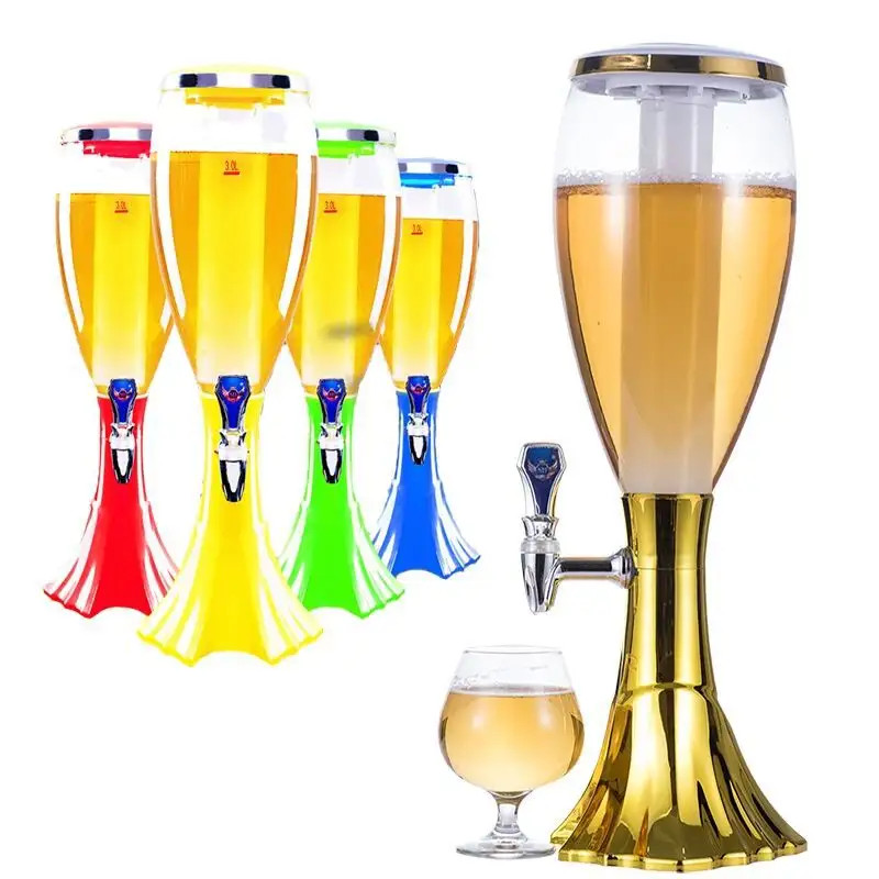 Tháp bia độc đáo nhựa PET