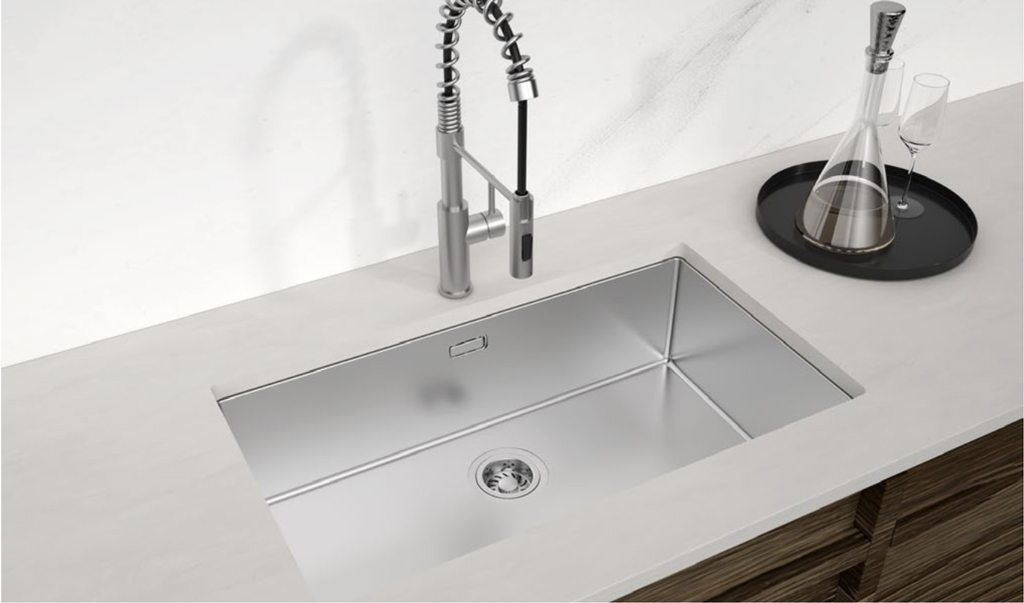 Chậu rửa bát Hafele HS24-SSN1S-760 567.24.407 với thiết kế hiện đại, bền bỉ, tiện dụng