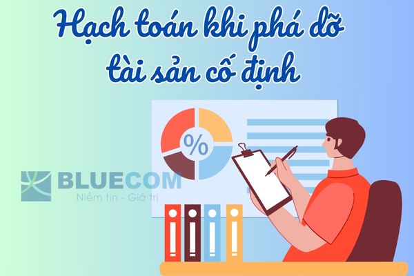 Phá dỡ tài sản cố định cũng được xử lý như thanh lý tài sản cố định