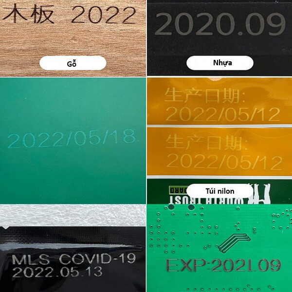 sản phẩm của Máy in date bằng laser