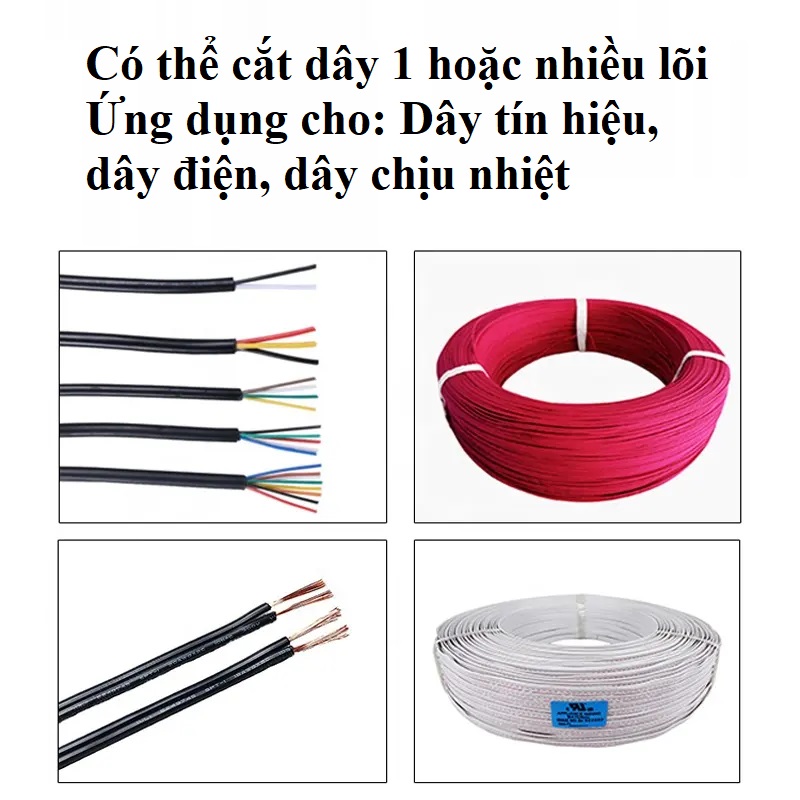 công dụng Máy cắt và tuốt dây tín hiệu tốc độ cao