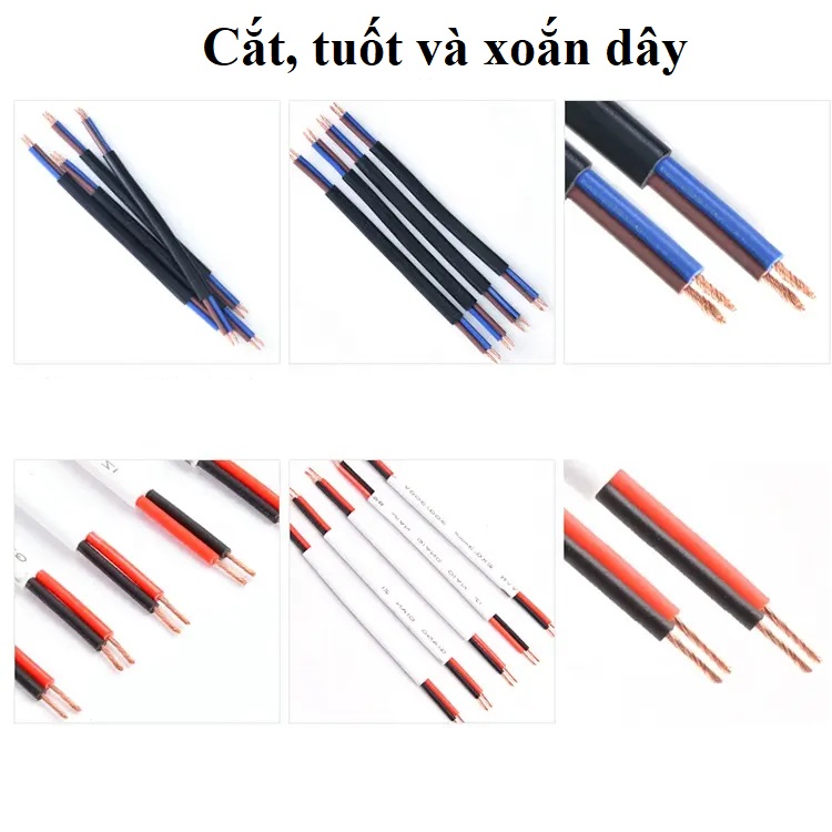 sản phẩm của Máy cắt, tuốt và xoắn dây nhiều lõi