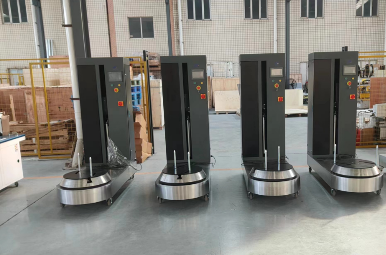 Máy đóng gói bao bì sân bay