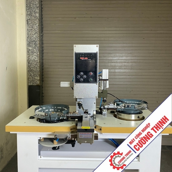 Máy Dập Khuy Cúc Khuy Bấm Tích Hợp Đột Lỗ Tự Động JK9813-509