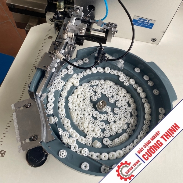 Máy Dập Khuy Cúc Khuy Bấm Tích Hợp Đột Lỗ Tự Động JK9813-509