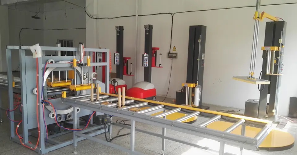 Máy quấn màng pallet theo chiều ngang S800EZ