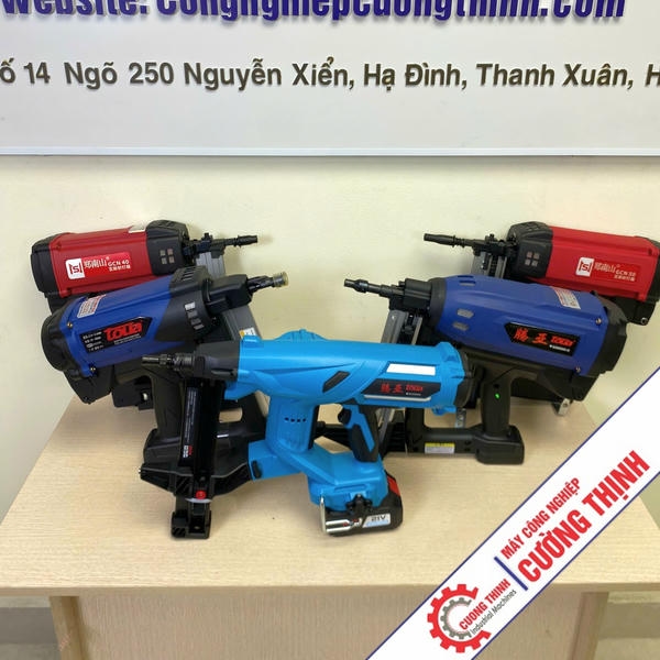 Súng Bắn Đinh Bê Tông Điện (Pin) Và Gas – Nên Chọn Loại Nào?