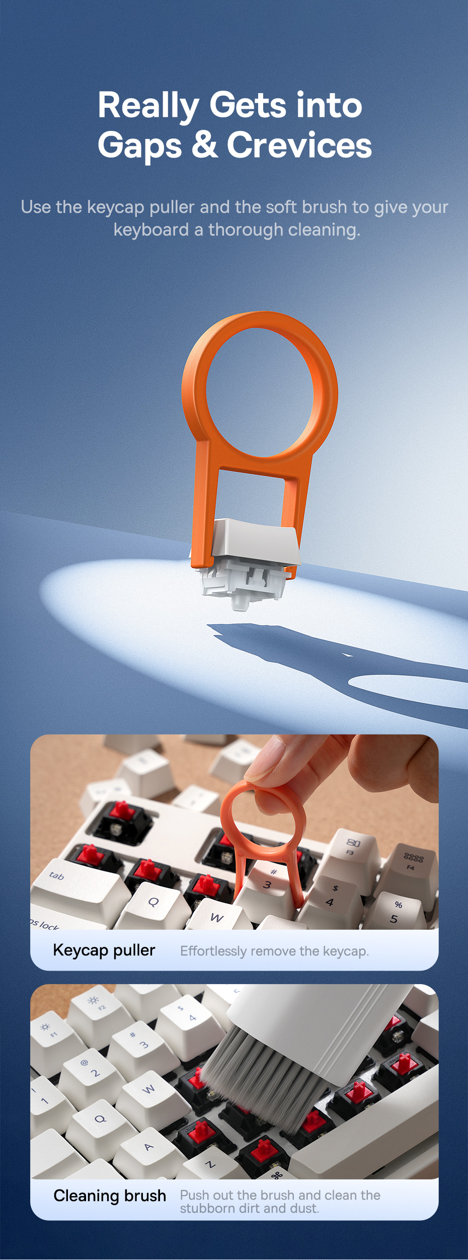 chube Bộ dụng cụ vệ sinh đa năng Baseus UltraClean Series