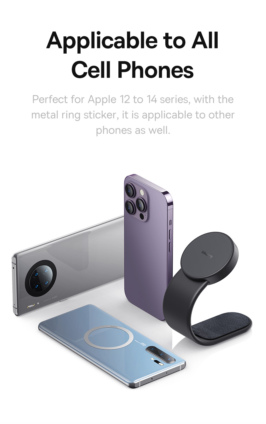 chube Giá đỡ điện thoại Baseus C02 Magnetic Phone Holder