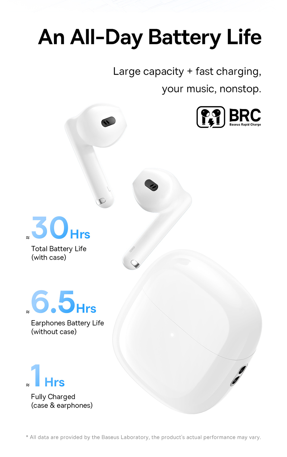 chube Tai nghe không dây Baseus Bowie WX5 True Wireless Earphones