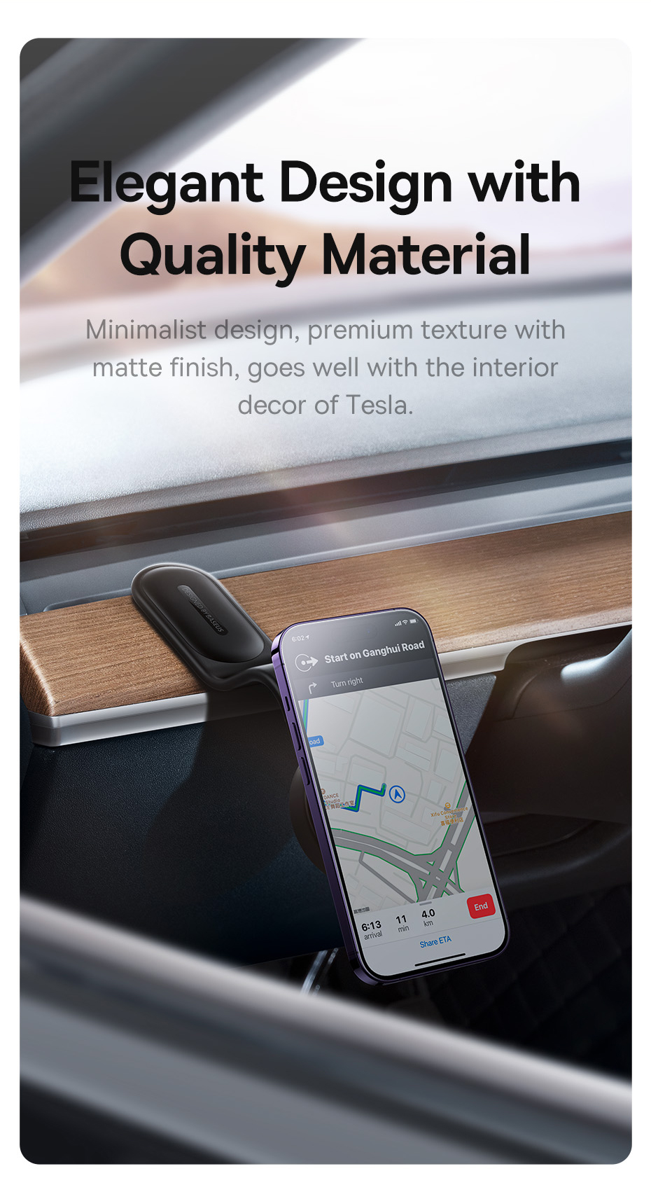 chube Giá đỡ điện thoại Baseus C02 Magnetic Phone Holder