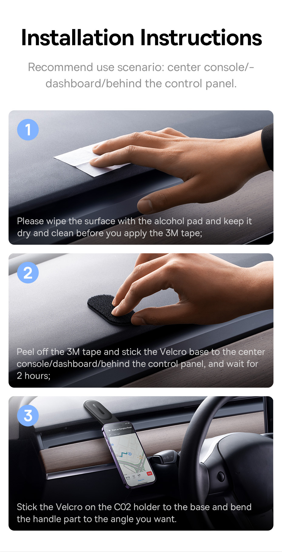 chube Giá đỡ điện thoại Baseus C02 Magnetic Phone Holder