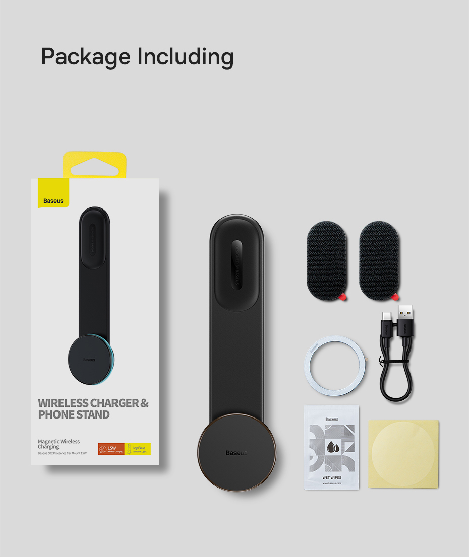 chube Giá đỡ sạc không dây từ tính Baseus C02 Pro Series