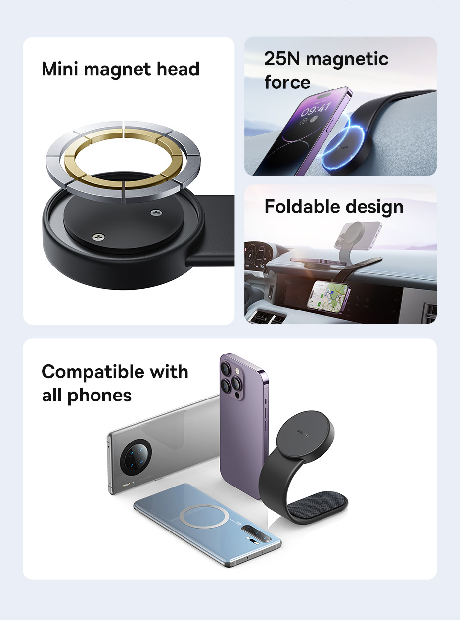 chube Giá đỡ điện thoại Baseus C02 Magnetic Phone Holder