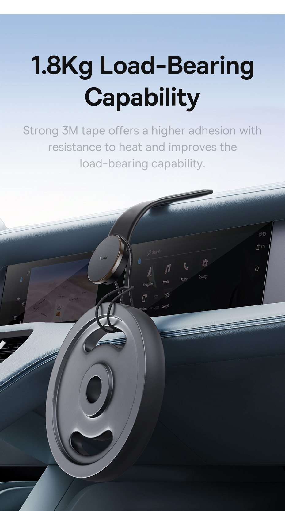 chube Giá đỡ sạc không dây từ tính Baseus C02 Pro Series